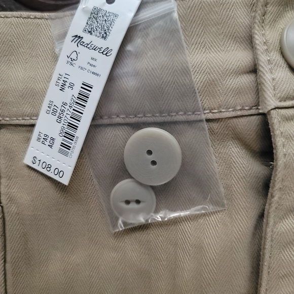 Madewell Straight Leg Cargo Pants - Picture 2 of 5